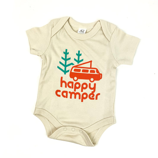 Happy Camper Baby Onepiece