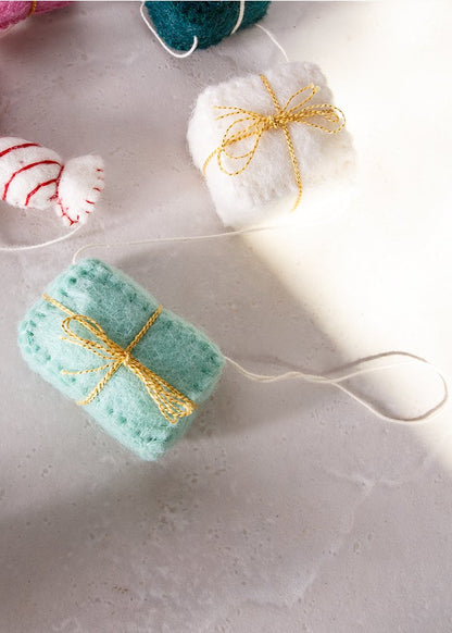 Holiday Gift Boxes Fair Trade Felt Garland