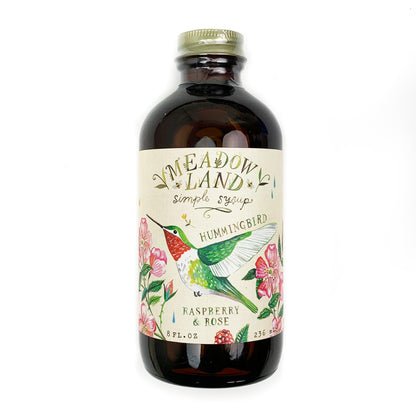 Hummingbird Raspberry & Rose Simple Syrup