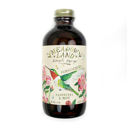 Hummingbird Raspberry & Rose Simple Syrup