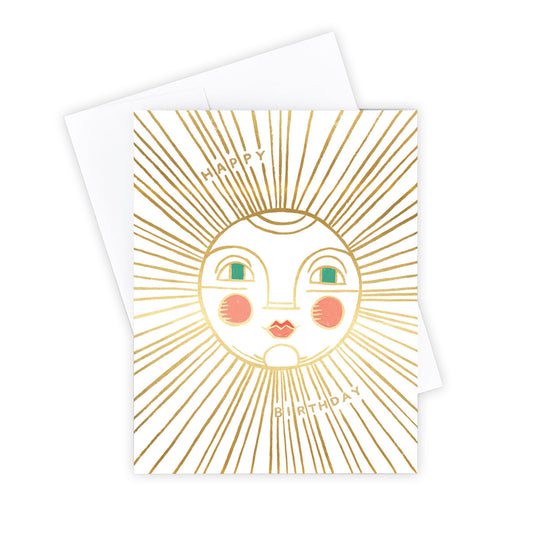 Birthday Sun Greeting Card