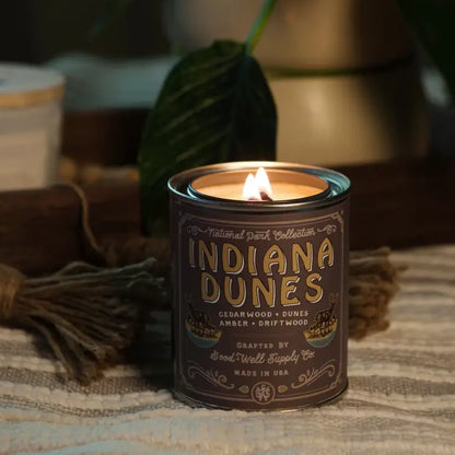 Indiana Dunes National Park 8 Oz Soy Wax Candle