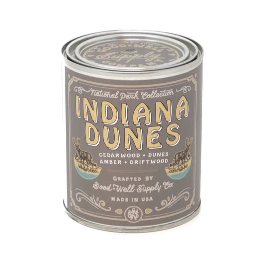 Indiana Dunes National Park 8 Oz Soy Wax Candle