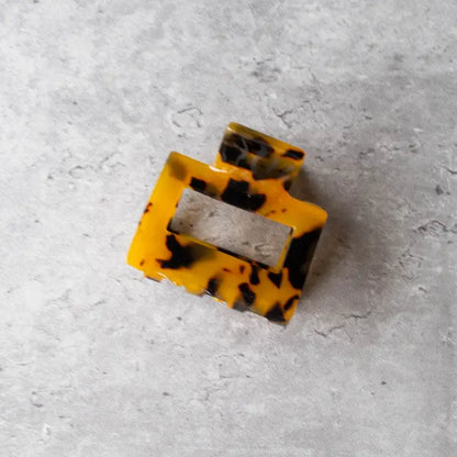 Eco 2" Rectangle Half-Up Hair Clip