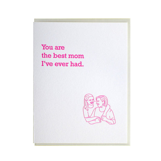 Best Mom Mother's Day Card