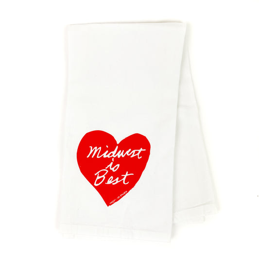 Midwest is Best Kitchen Tea Towel