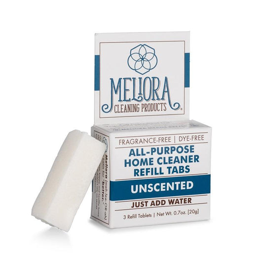 Non-Toxic, Plastic-Free All Purpose Home Cleaner Refill Tablets (Pack of 3)