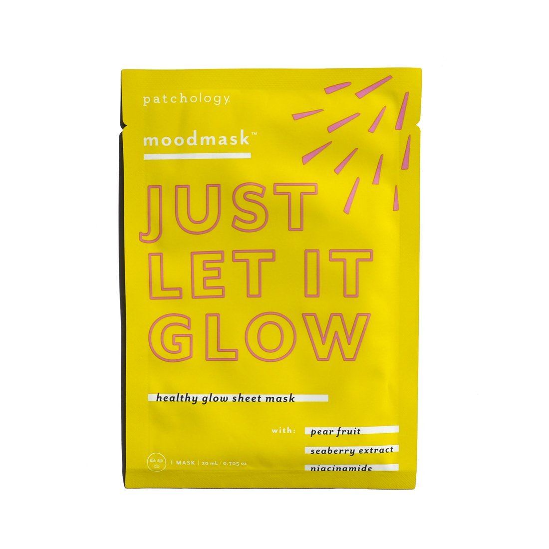 moodmask™ Just Let It Glow Sheet Face Mask