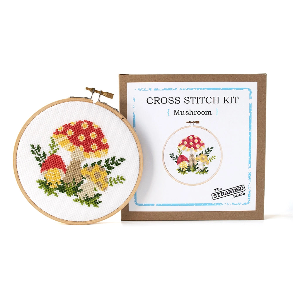 Mushroom 5" Cross Stitch Kit
