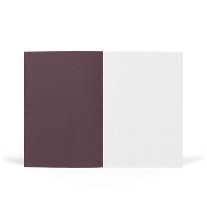 Vita Striped Paper-Cover Notebook