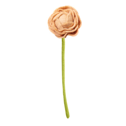 Felt Peony Flower