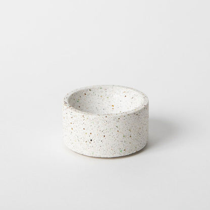 Terrazzo Concrete Cylinder Incense Holder