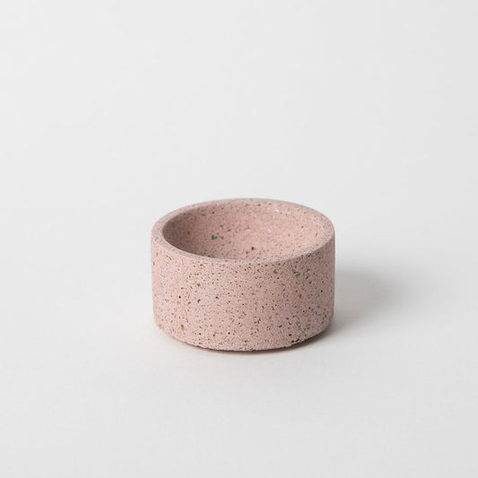 Terrazzo Concrete Cylinder Incense Holder