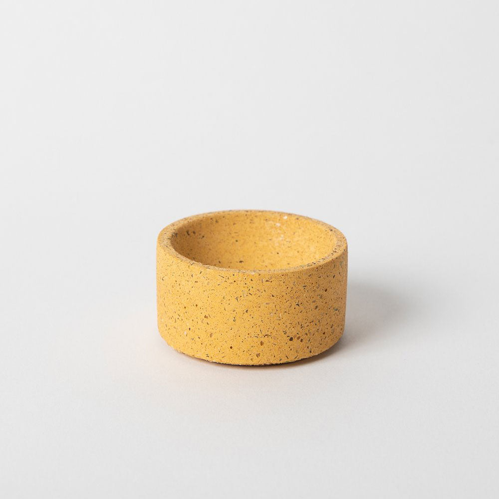 Terrazzo Concrete Cylinder Incense Holder
