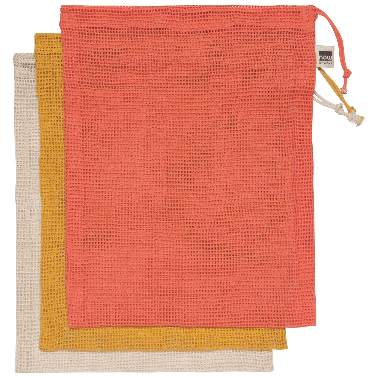 Mesh Netted Produce Bags (Set of 3)