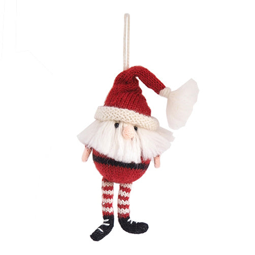 Santa Knit Ornament