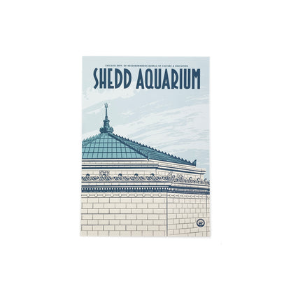 Chicago Museum Tourism 5" x 7" Archival Print