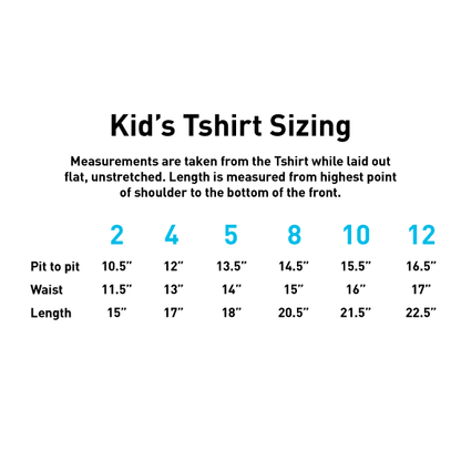 Chicago Shapes Kids Tshirt