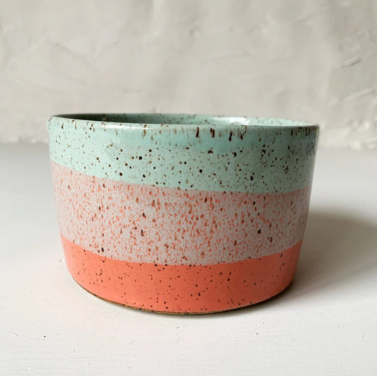 Handmade Ceramic 5" Bowl Or Low Planter