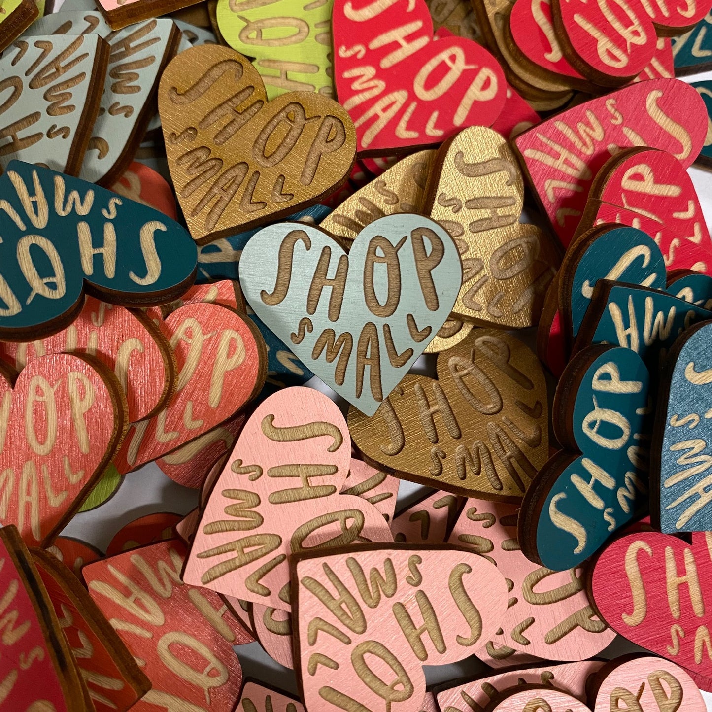 Shop Small Wood Pin