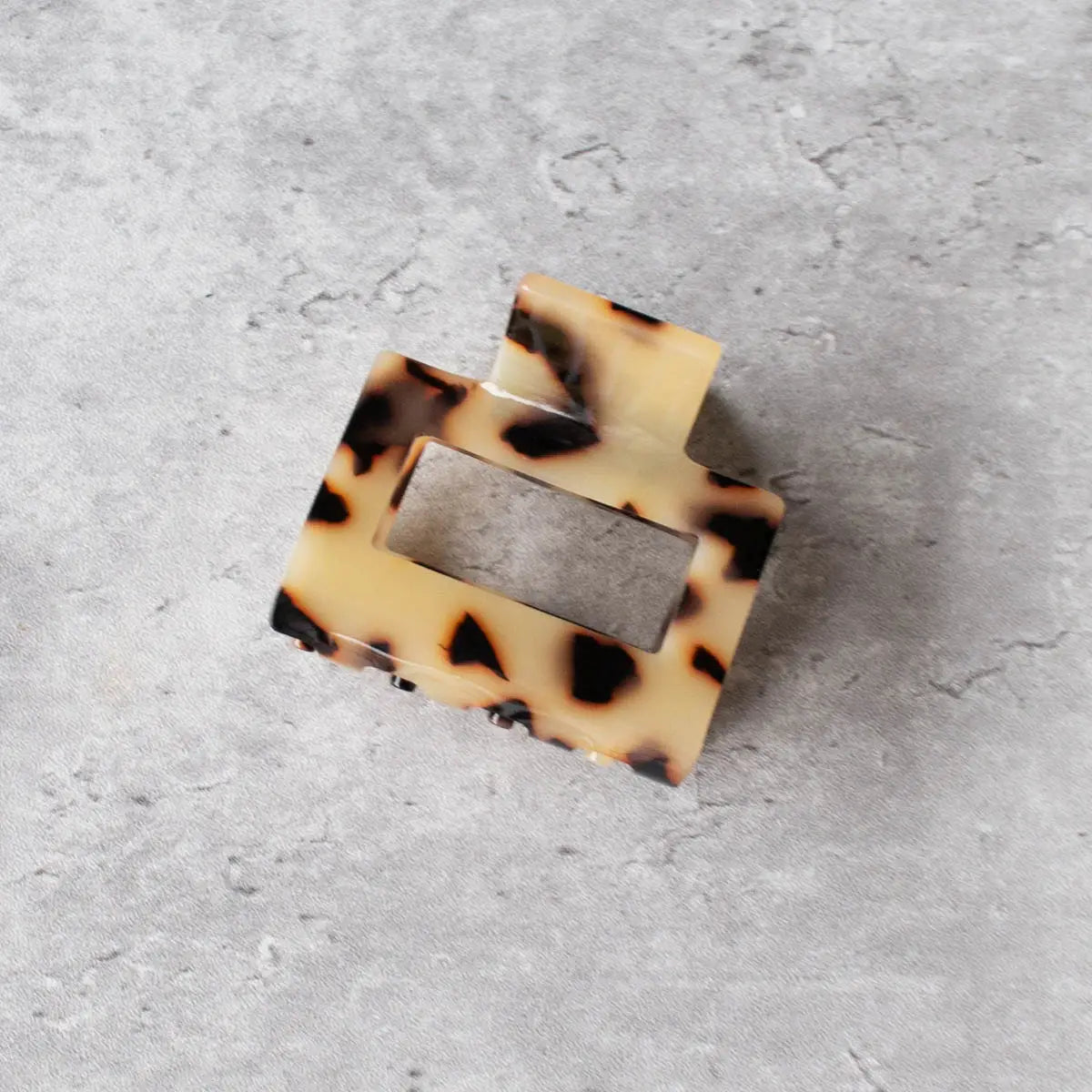 Eco 2" Rectangle Half-Up Hair Clip