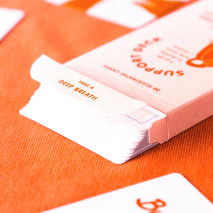 Support Deck: 36 Self Care Cards