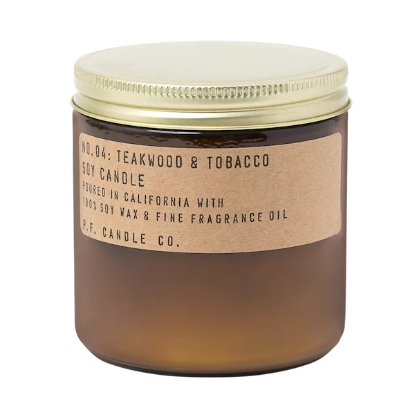 Teakwood & Tobacco Soy Candle