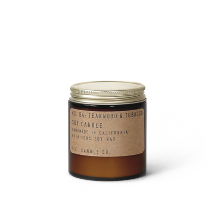Teakwood & Tobacco Soy Candle