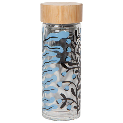 To-Go Double Walled Tea Infuser 12 Oz Tumbler