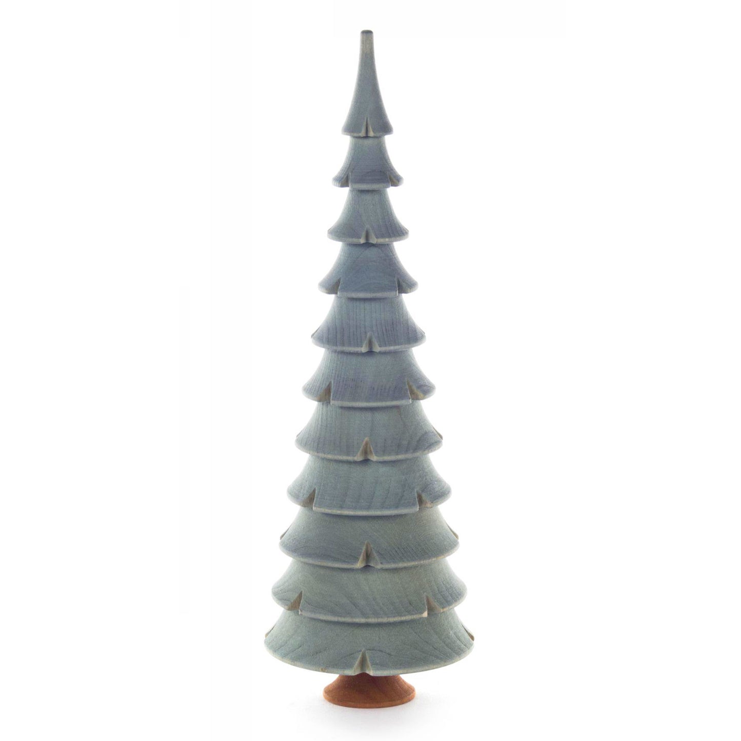 Handmade Traditional Wood Turned Tabletop Holiday Tree