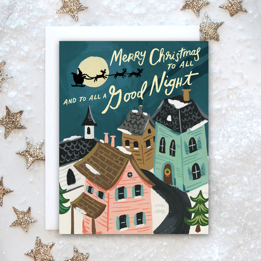 Night Before Christmas Holiday Card
