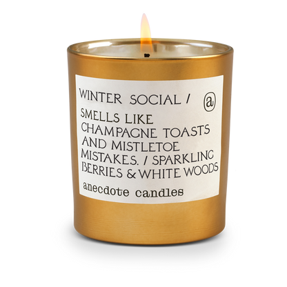 Holiday Anecdote Coconut Soy Wax Candle