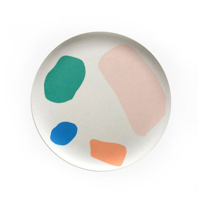 Reusable Bamboo Patterned Side Plates (Set of 4)