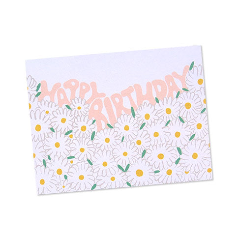 Daisy Birthday Greeting Card