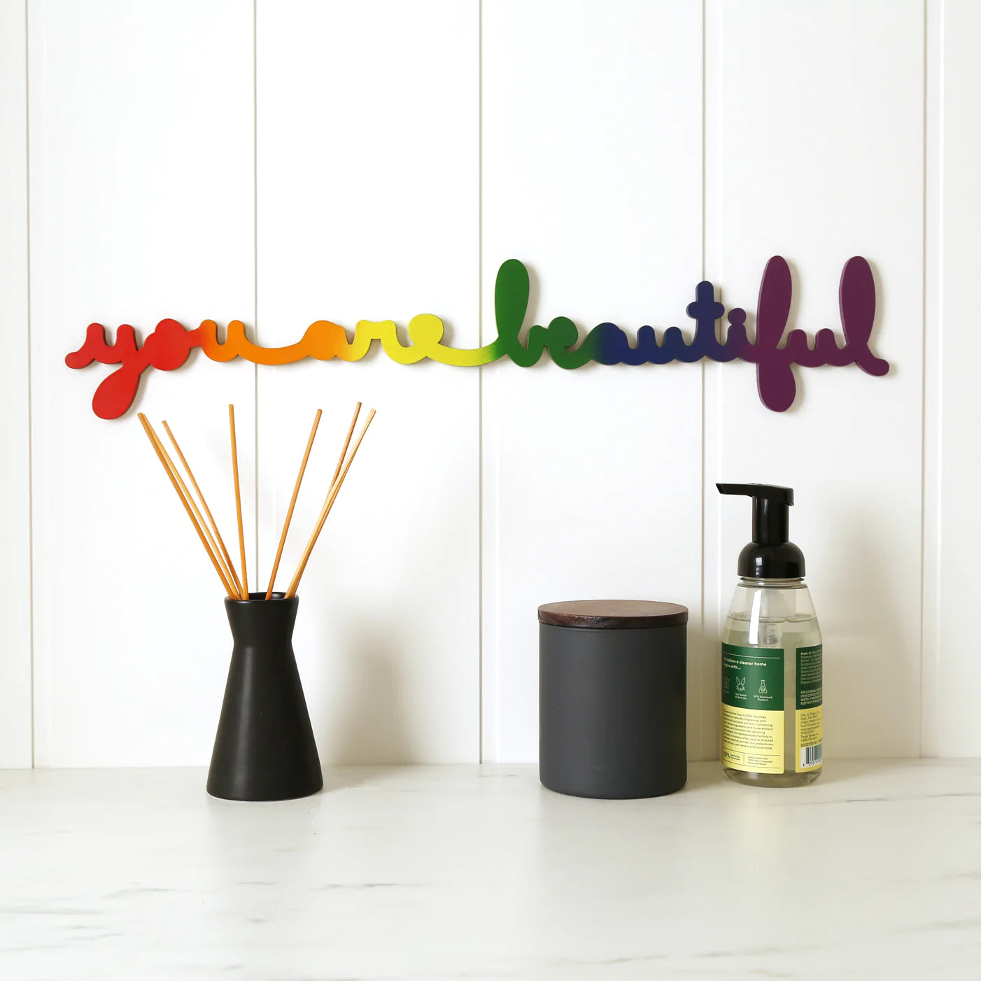 You Are Beautiful Script Sign