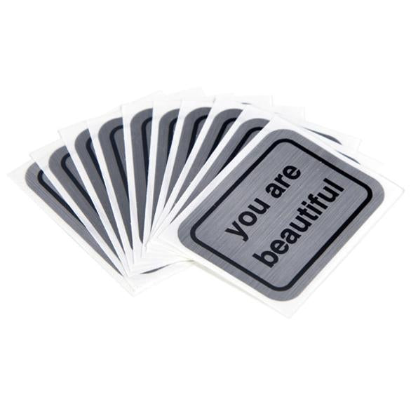 You Are Beautiful Classic Stickers