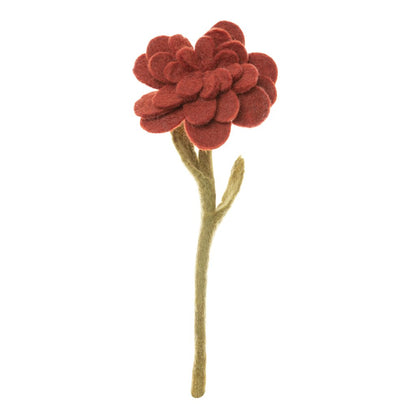 Felt Zinnia Flower